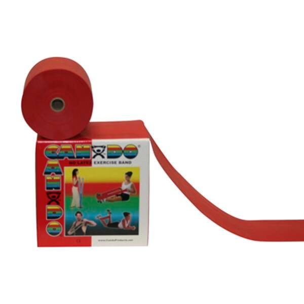 BAND EXERCISE CANDO LIGHT - 50 YDS - RED - NO LATEX