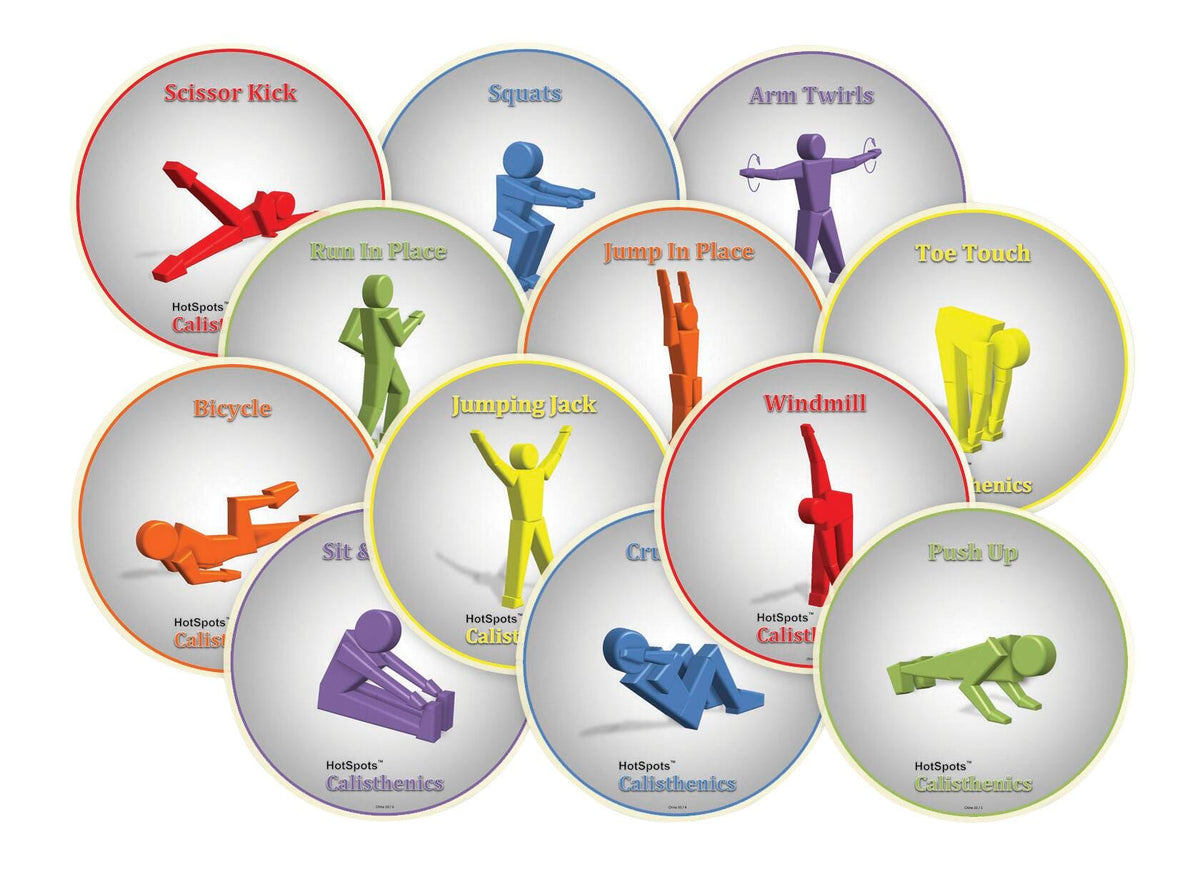 DISC-SUPERSTATIONS CALISTHENICS SET OF 10