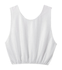 VEST MESH ADULT WHITE