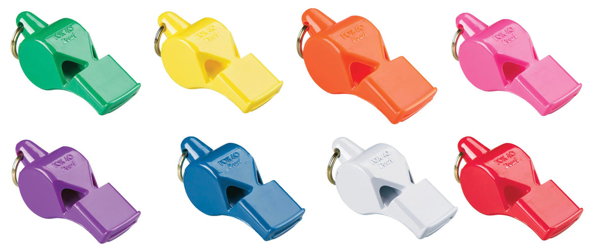 WHISTLE PEARL FOX 40 ASSORTED PACK OF 12