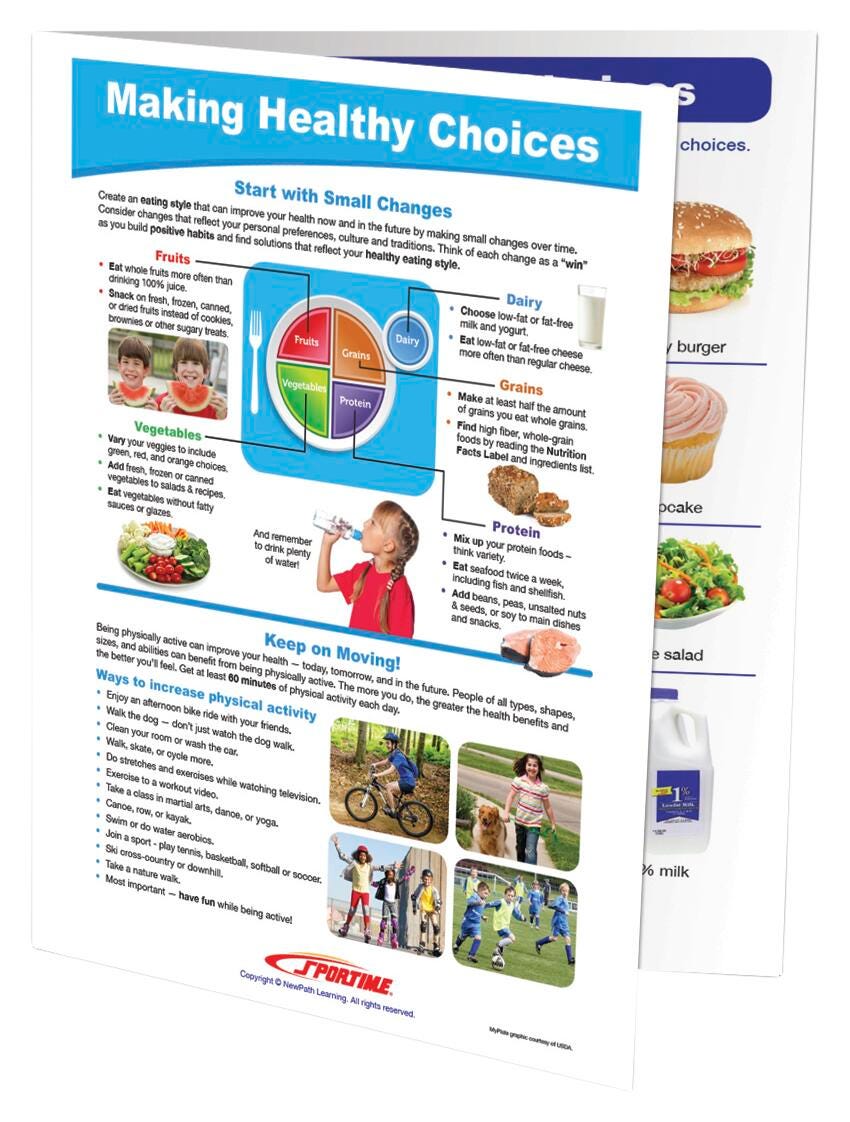DISC-HEALTHY CHOICES VISUAL G5-9