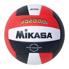 VOLLEYBALL - NFHS APPROVED - SIZE 5 OFFICIAL SIZE  RED/WHITE/BLACK