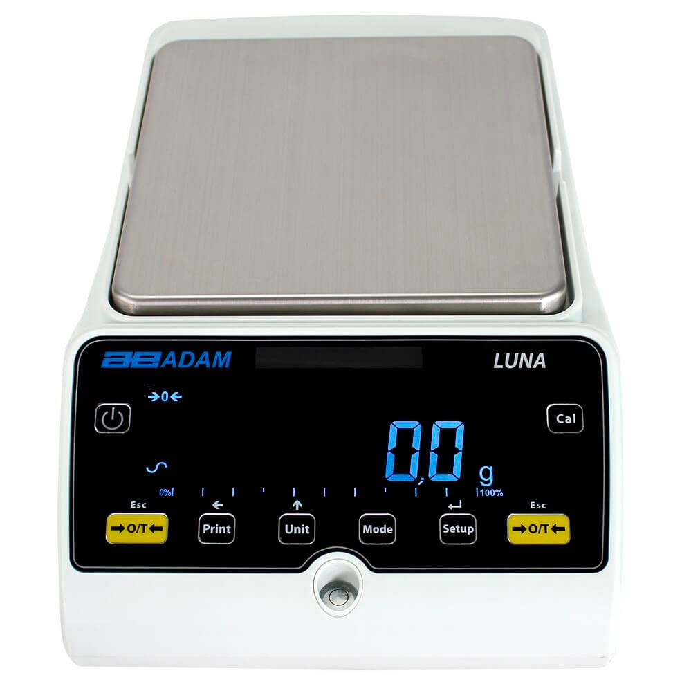 BALANCE - LUNA LBB 6001E PRECISION - CAPACITY 6000G - READABILITY 0.1G - EXTERNAL CALIBRATION