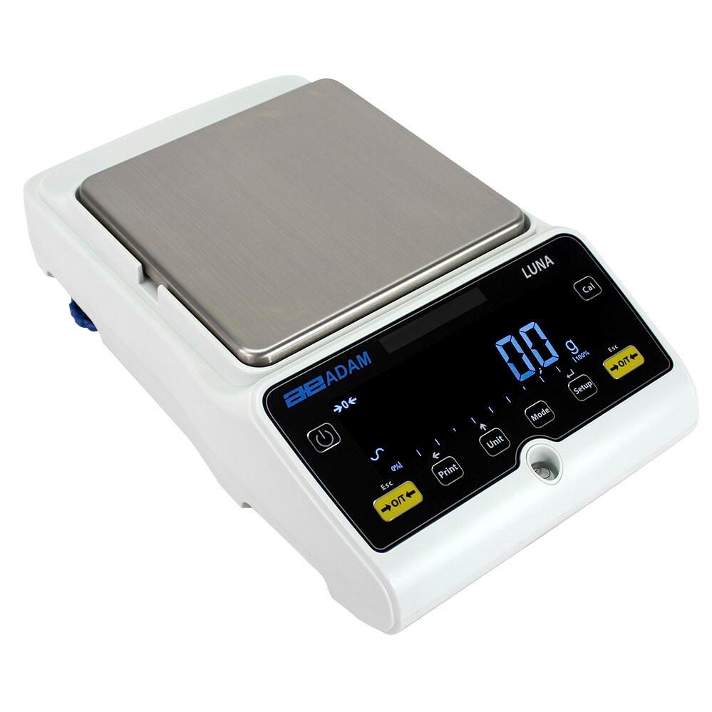 BALANCE - LUNA LBB 8001E PRECISION - CAPACITY 8001E - READABILITY 0.1G - EXTERNAL CALIBRATION