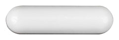 MAGNETIC STIR BAR PTFE SMOOTH 30X8MM PK10 WHITE