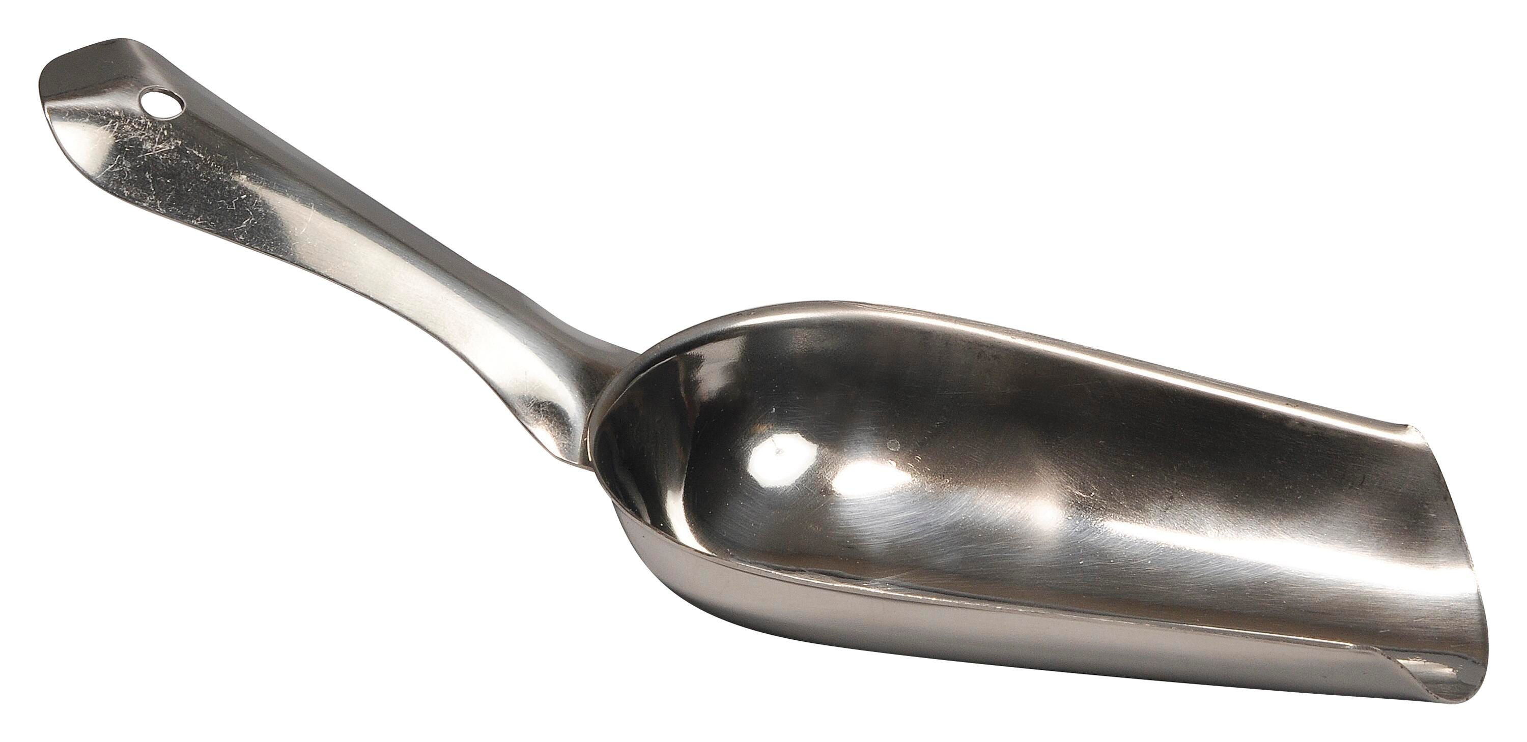 DISC-SCOOP STAINLESS STEEL 5OZ