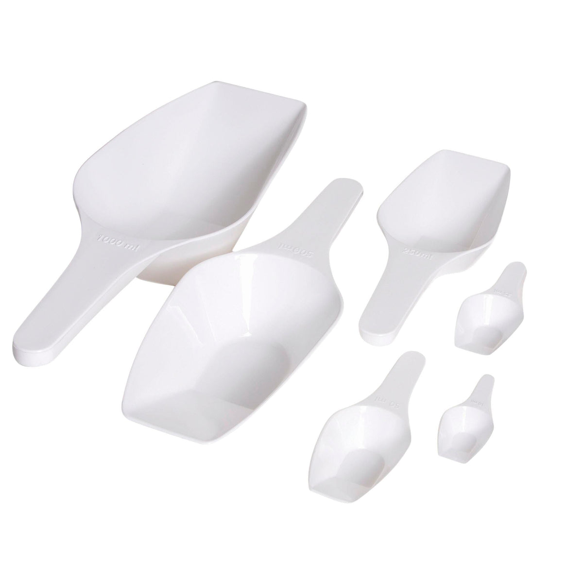 UNITED SCIENTIFIC LABORATORY SCOOPS PP SET OF 7
