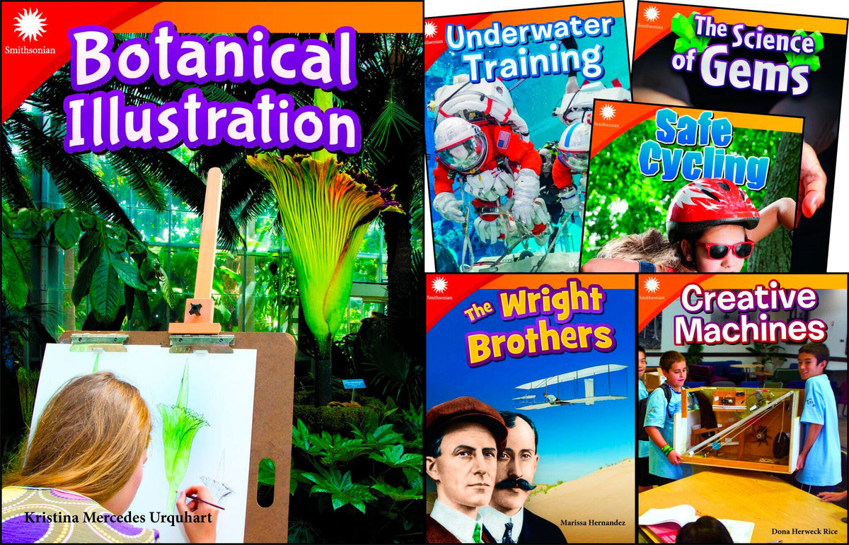 BOOKS SMITHSONIAN FUN IN ACTION GR 2-3 SET OF 6