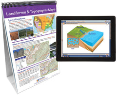 DISC-NEWPATH LEARNING - FLIP CHART - EARTHS SURFACE CURRICULUM WITH MULTIMEDIA LESSON - GRADES 6-10