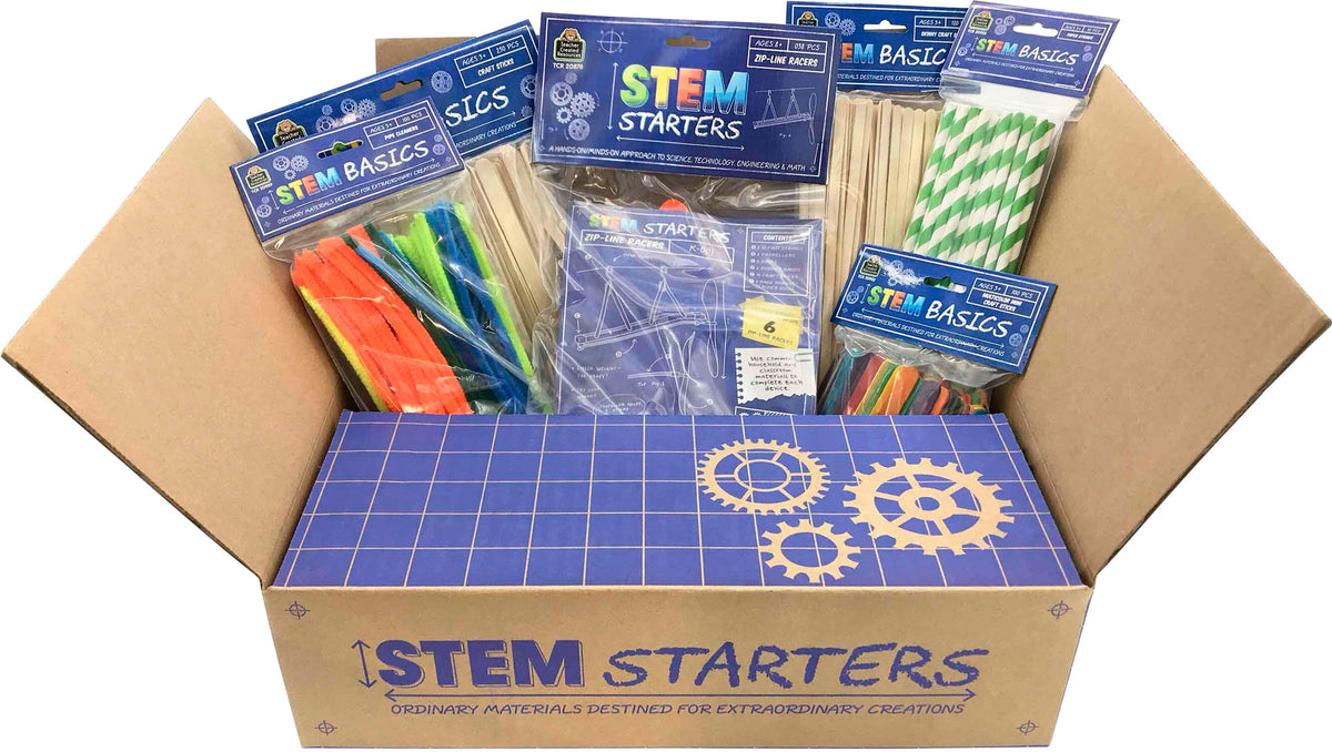 KIT STEM STARTERS - ZIP-LINE RACERS DELUXE KIT