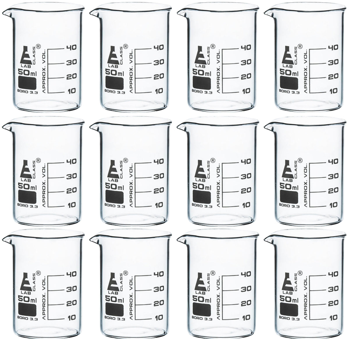 BEAKER GLASS 50ML