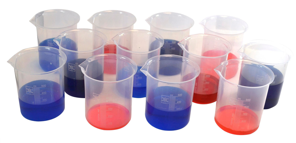 BEAKER POLYPROPYLENE 100ML PACK OF 12