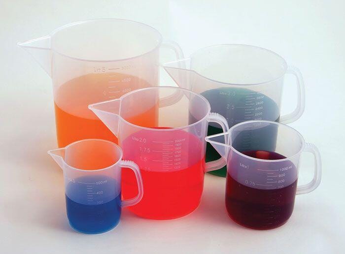 BEAKER PP STRAIGHT WALL GRADUATED 1002
