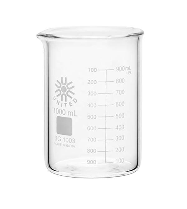 BEAKER PP STRAIGHT WALL GRADUATED 1027