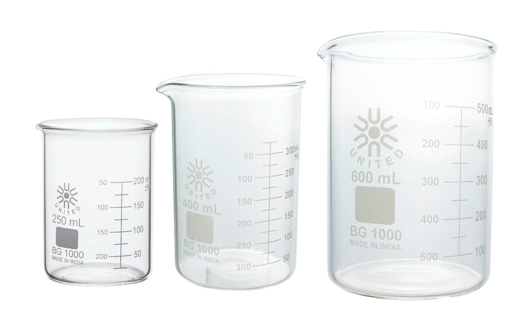 BEAKER PP STRAIGHT WALL GRADUATED 1038