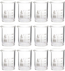 BEAKERS BOROSILICATE GLASS 20ML 12PK