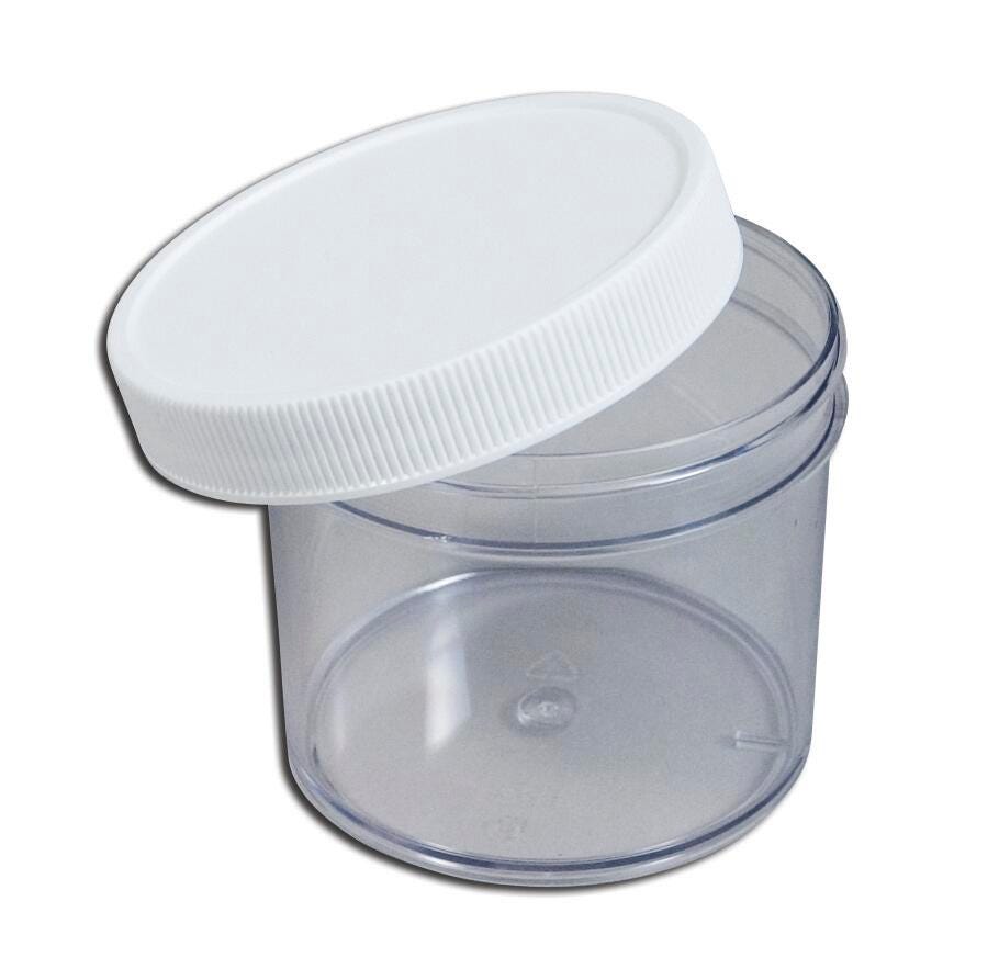 DISC-JAR PS SCREW-CAP 1000ML PK/24