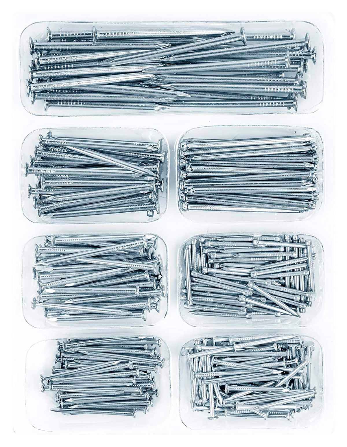 DISC-NAILS GALVANIZED 375PC ASSORTMENT KIT