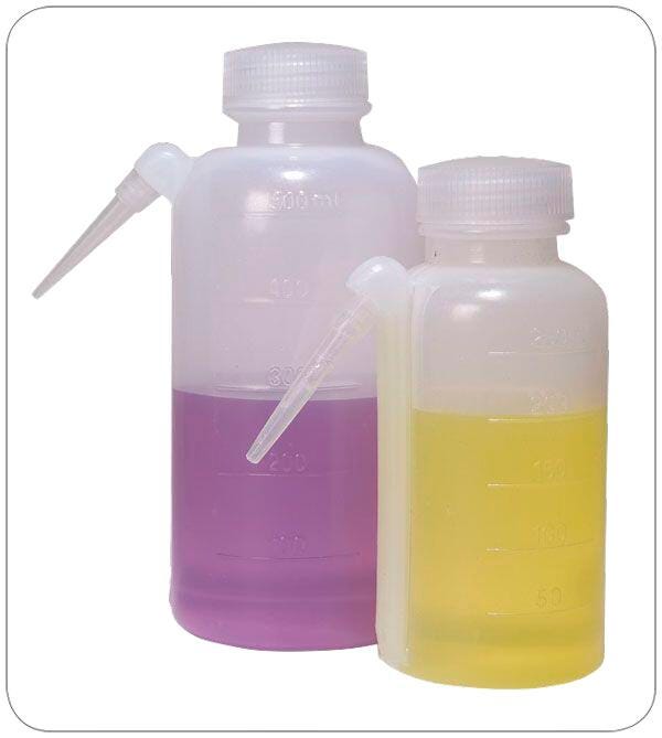 WASH BOTTLES UNITARY LDPE 250ML