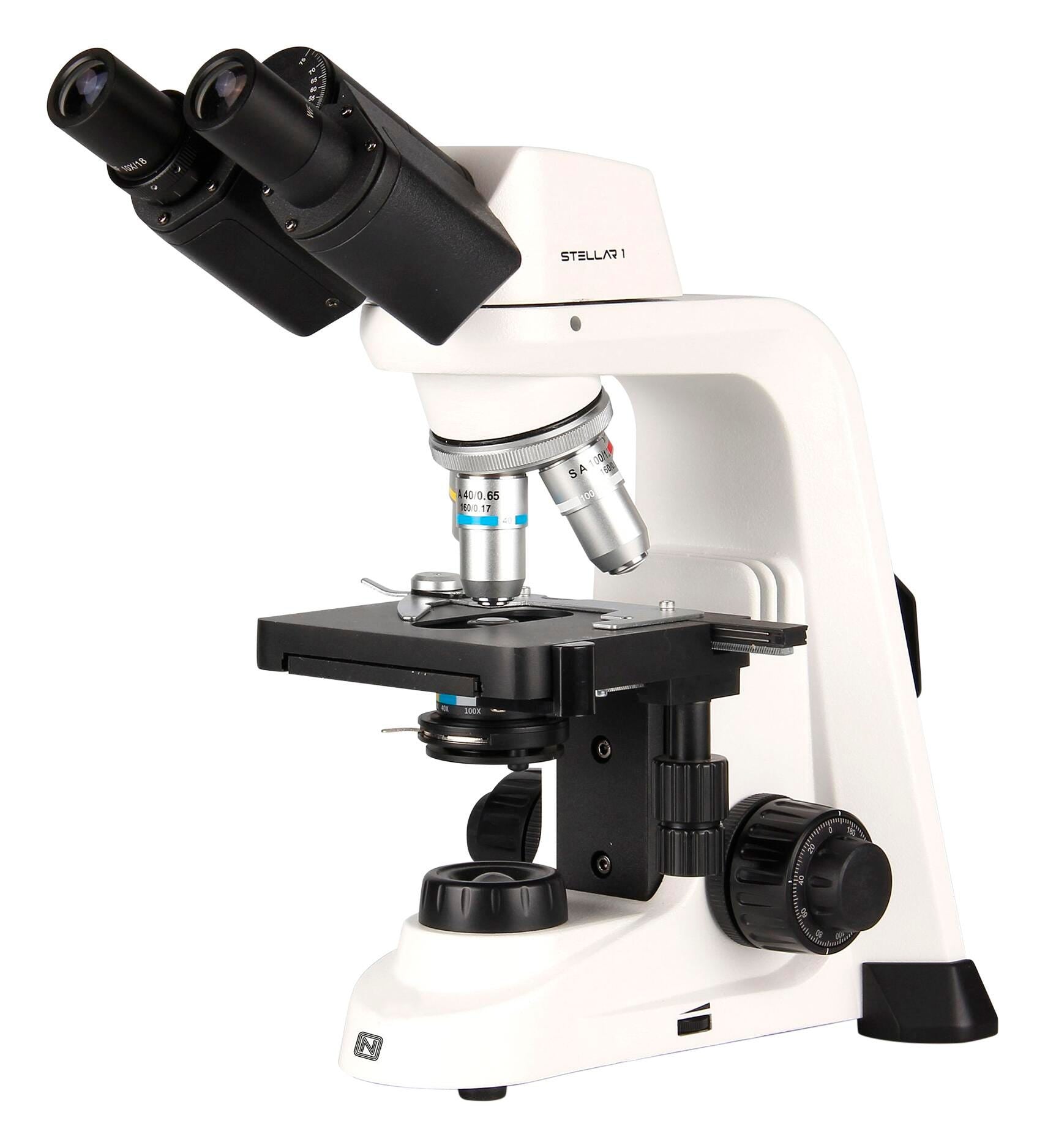 MICROSCOPE COMPOUND BINOCULAR STELLAR 1 W/4 OBJECTIVES