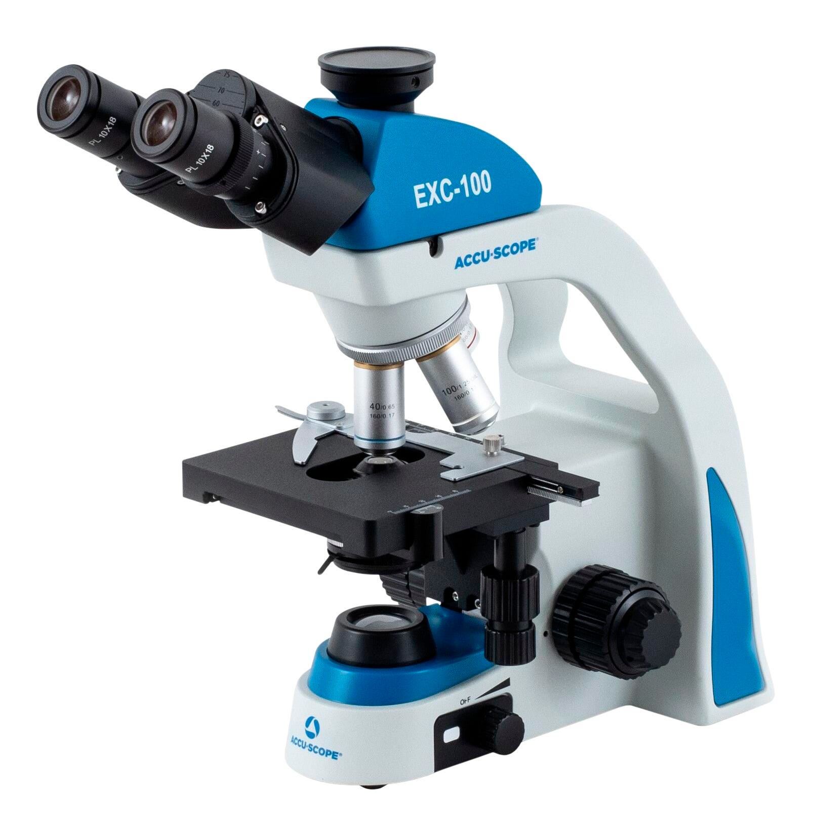 MICROSCOPE DIGITAL TRINOCULAR EXC-100 W/EXCELIS HD LITE CAM AND MONITOR
