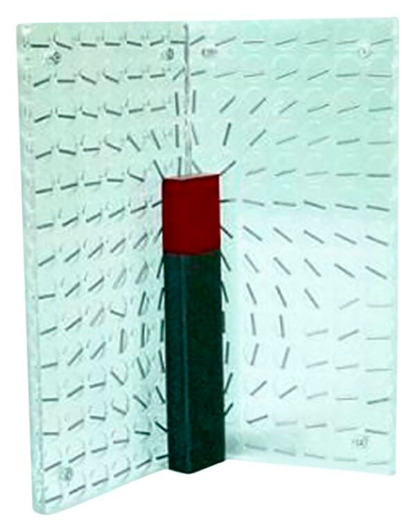 DEMONSTRATION MAGNETIC FIELD 4 PLATES