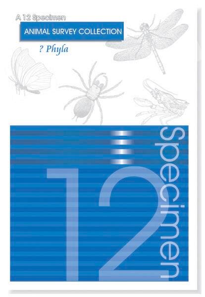 ANIMAL SURVEY SPECIMEN SET OF 12
