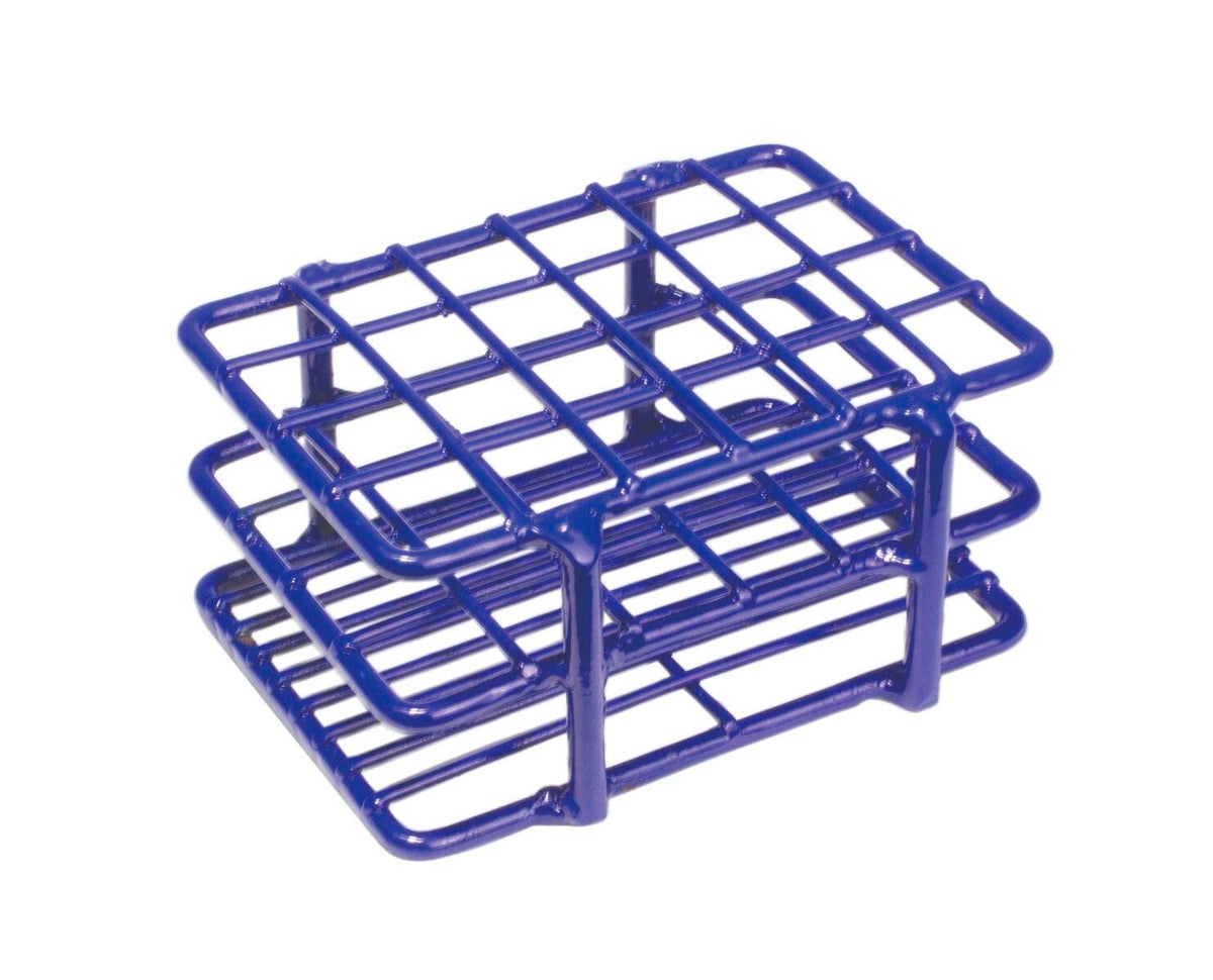 TEST TUBE RACK WIRE EPOXY-COATED 24 PLACE 13-16MM TUBES