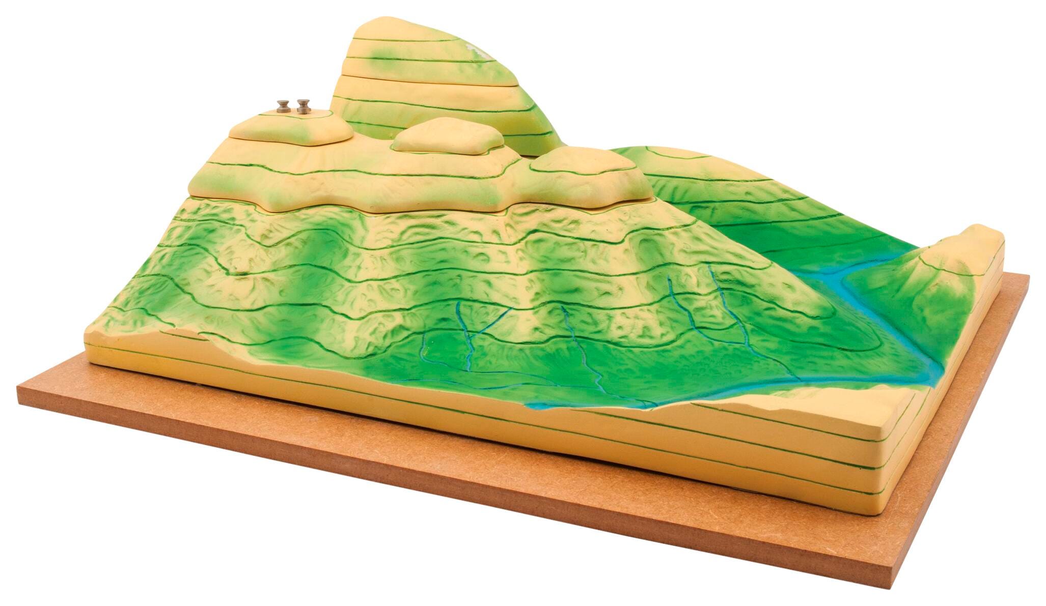 MODEL CONTOURS MAP