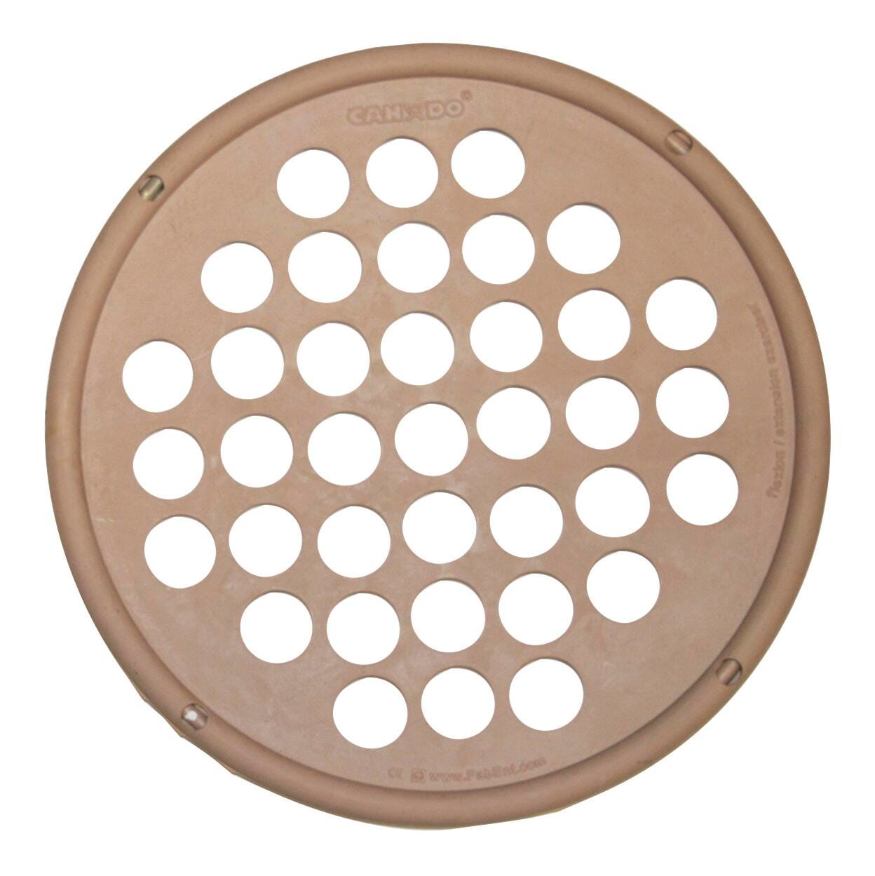 CANDO HAND EXERCISE WEB - LATEX FREE - 7IN DIAMETER - TAN - XX-LIGHT