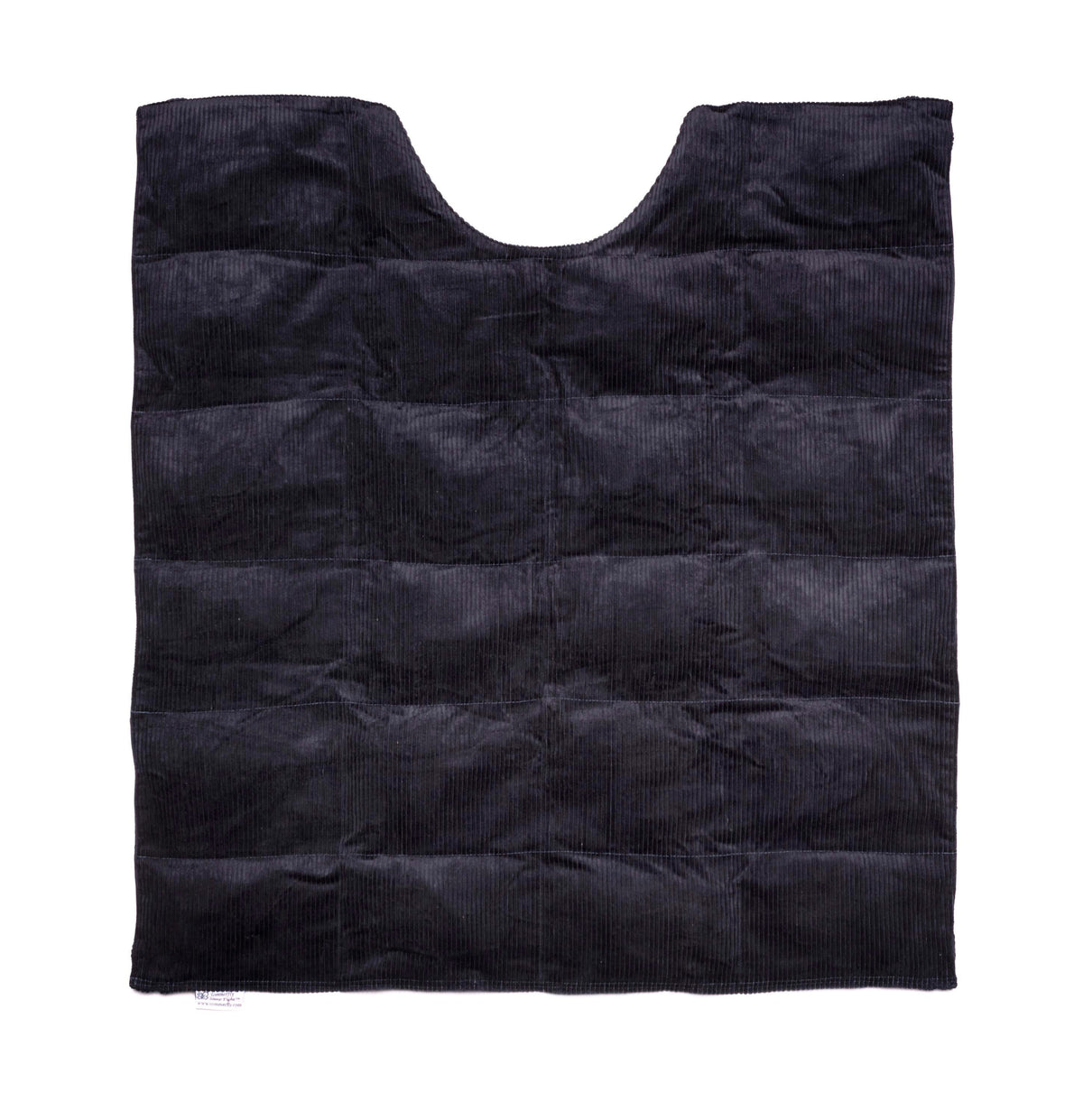 SLEEP TIGHT WEIGHTED BLANKET W/SCOOP NECK  MEDIUM NAVY