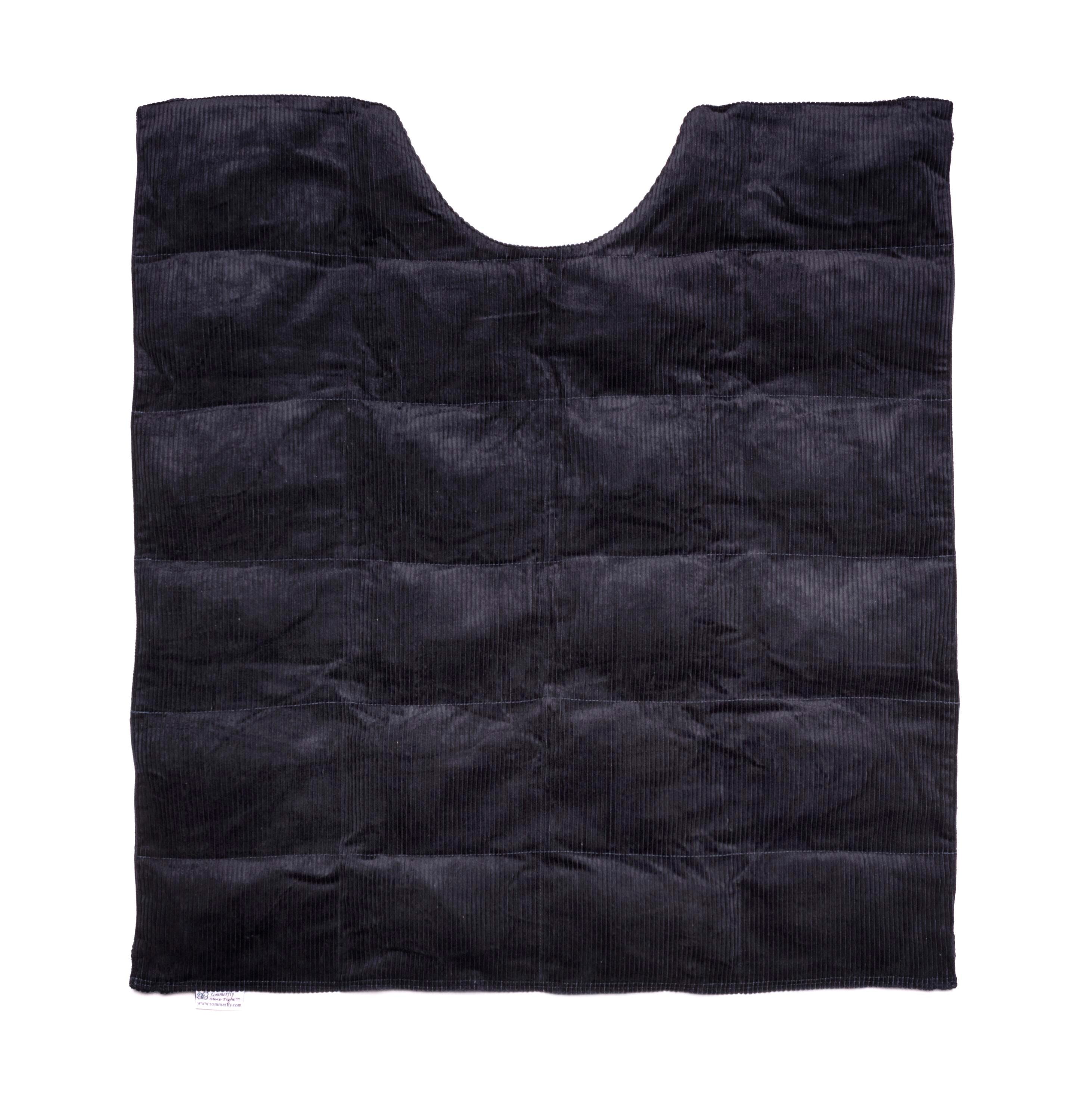SLEEP TIGHT WEIGHTED BLANKET W/SCOOP NECK  SMALL NAVY