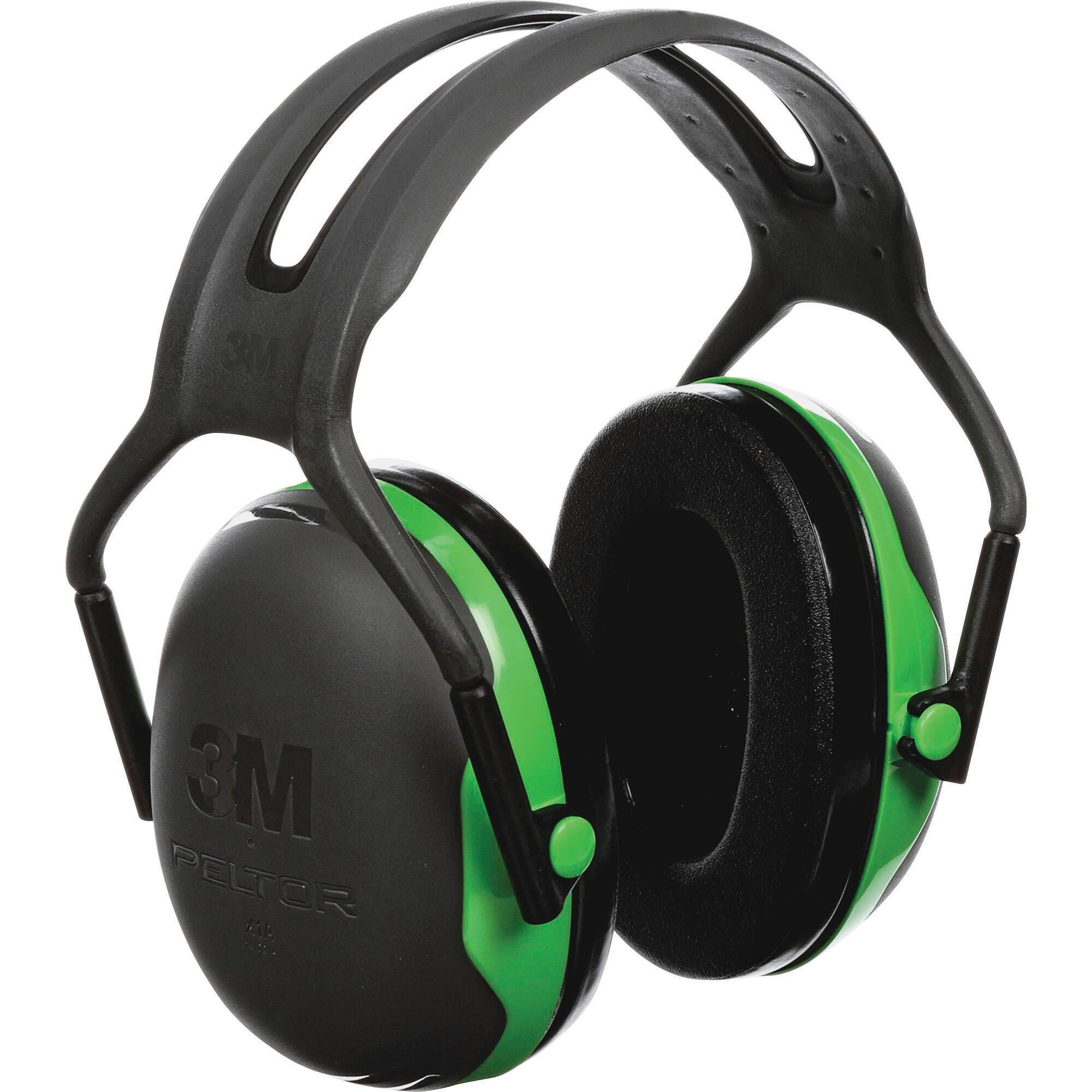 EARMUFF OVER-THE-HEAD BK/GN MMMX1A