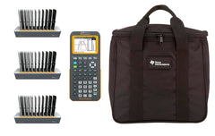 CALCULATOR GRAPHING TI-84 PLUS CE SET OF 30 W/STORAGE
