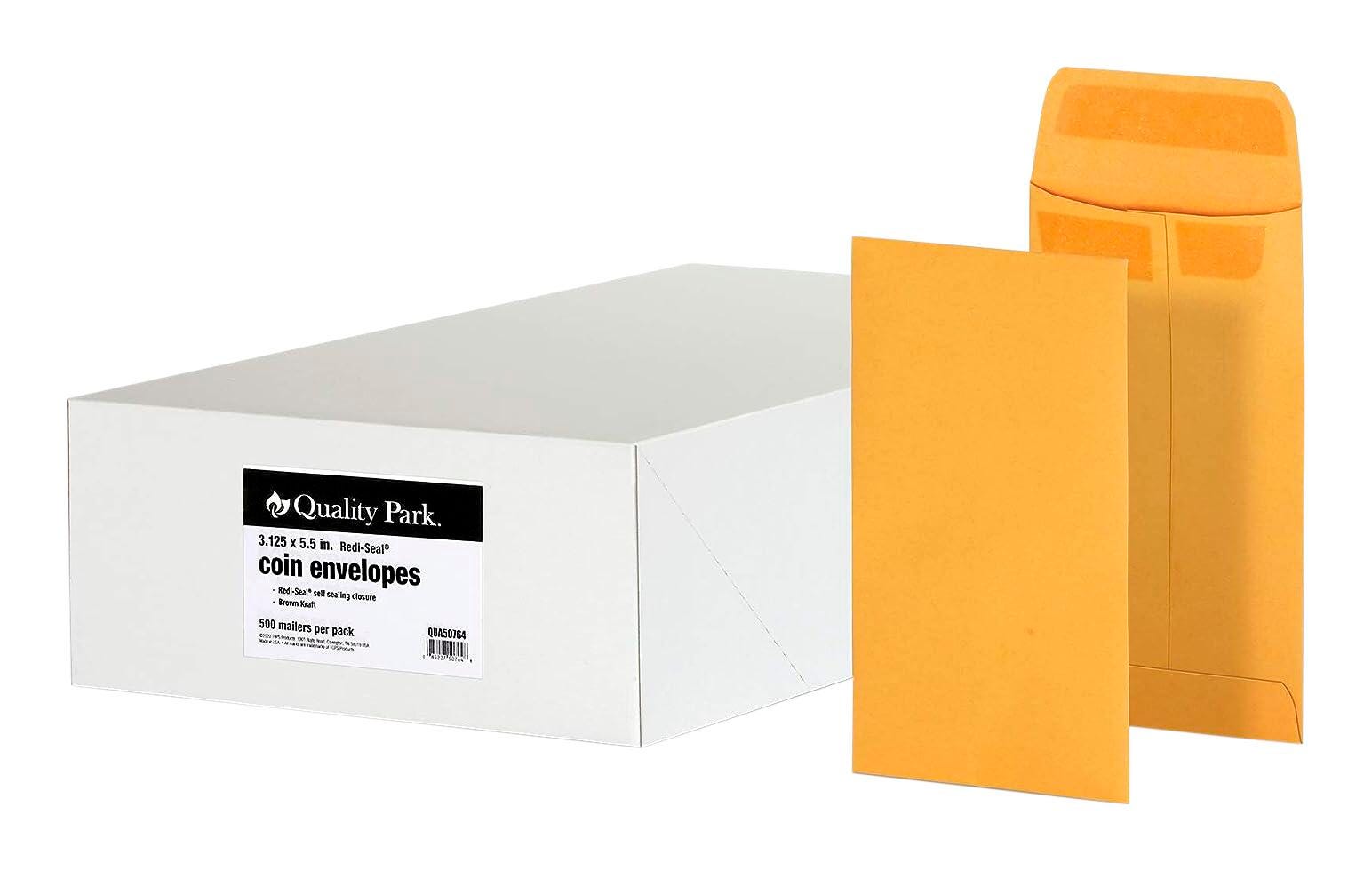ENVELOPE NO5-1/2 KRFT REDISEAL BOX OF 500