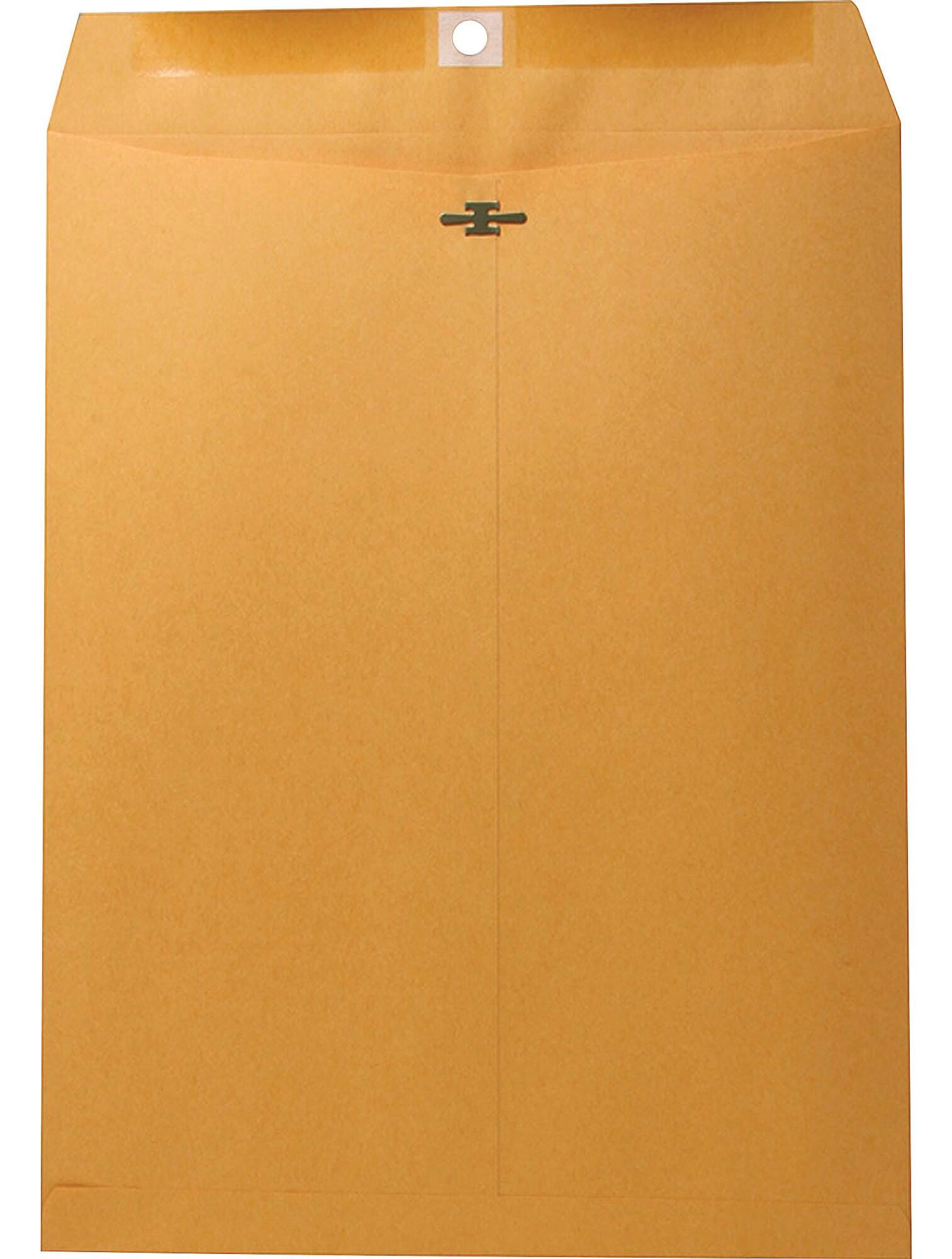ENVELOPE CLASP 10X13 IN KRAFT NAT00858 BX OF 100