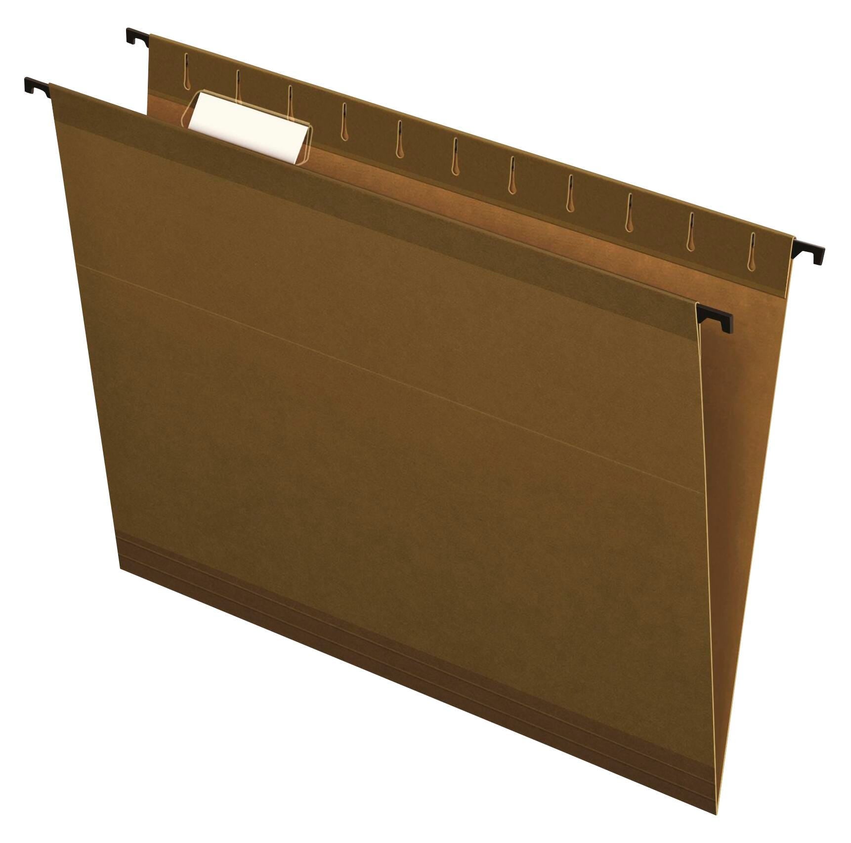 FOLDER FILE HANGING SUREHOOK LTR 1/5 CUT GREEN PK OF 20