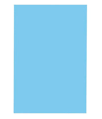 BOARD BRISTOL 12X18 BLUE SCHOOL SMART PK OF 100