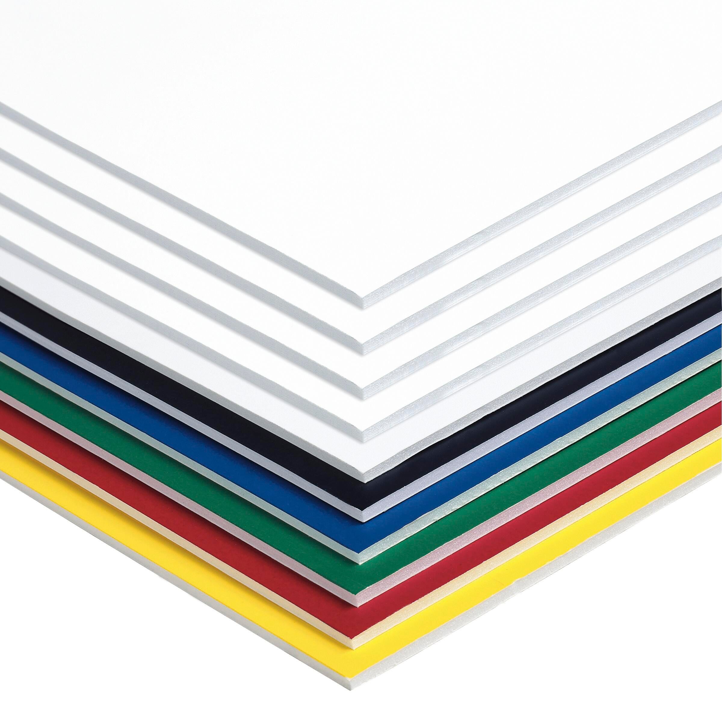 BOARD FOAM 20X30 IN ASST PK OF 10