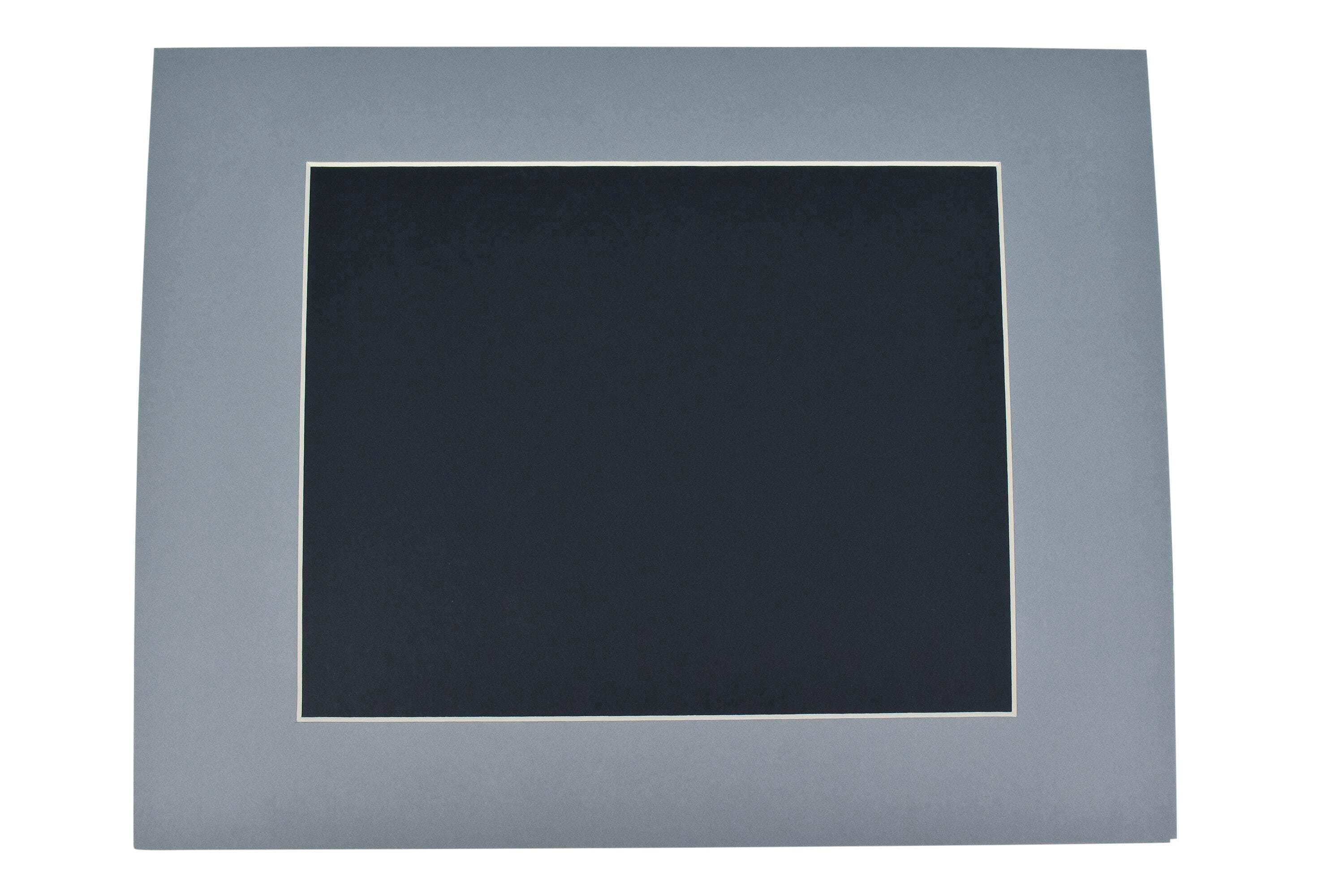 MATS DIE CUT MID GRAY 8X10IN PACK OF 10