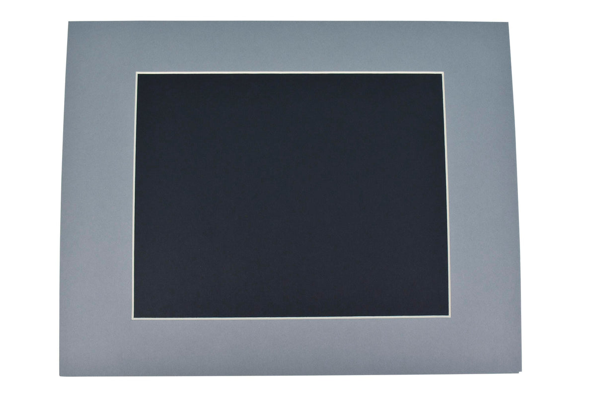 MATS DIE CUT MID GRAY 8X10IN PACK OF 10