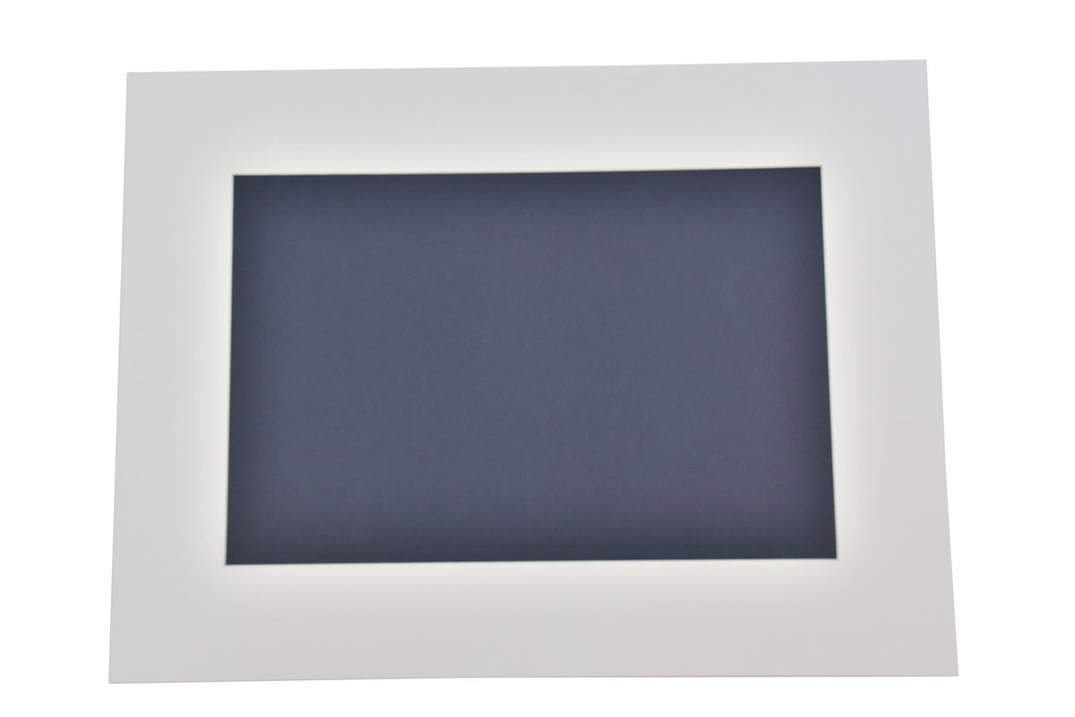 MATS PREMIUM PRECUT BRIGHT WHITE 18X24 PACK OF 10