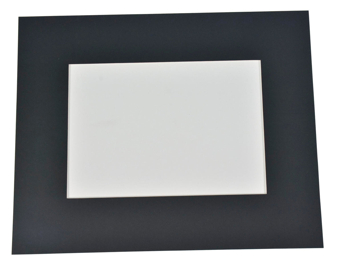MATS SMOOTH BLACK 16X20 SAX DIE CUT PK OF 10
