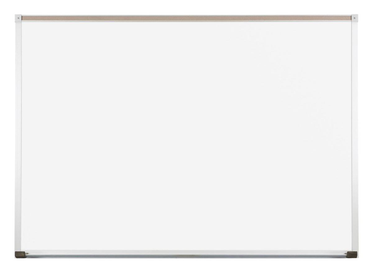 MARKERBOARD - MOORECO PORCELAIN STEEL WHITEBOARD - DELUXE ALUMINUM TRIM - 4X12 FT