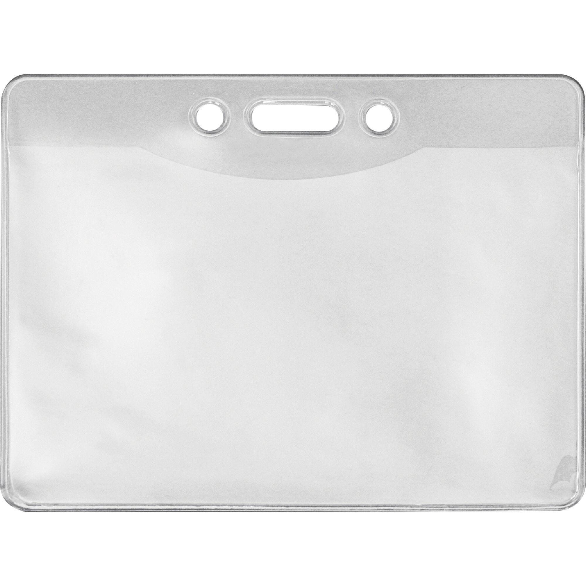 HOLDER BADGE GVT/MLTRY VERT- PACK OF 50- AVT97097