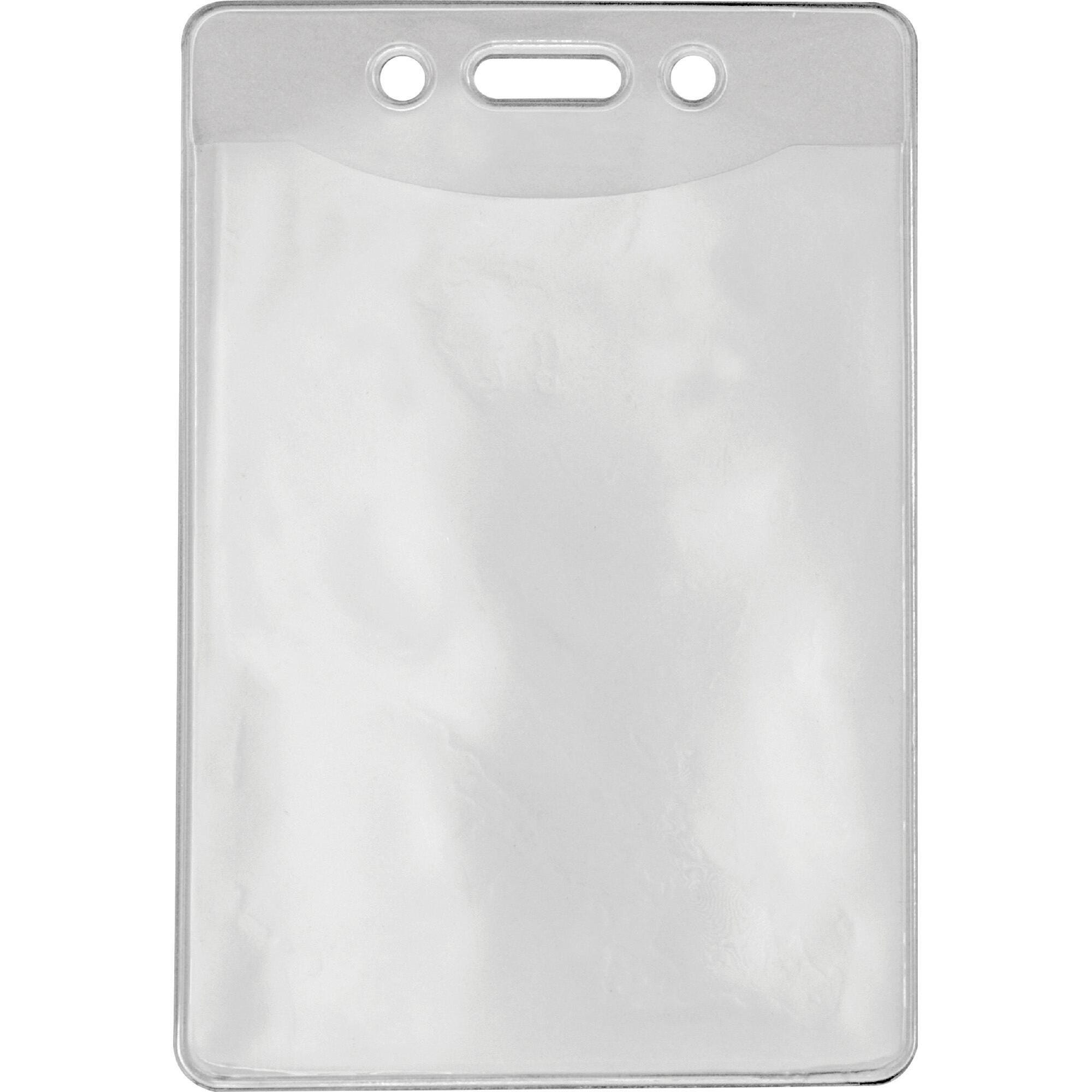 HOLDER BADGE HORIZ 3.5X3.5- PACK OF 50- AVT75683