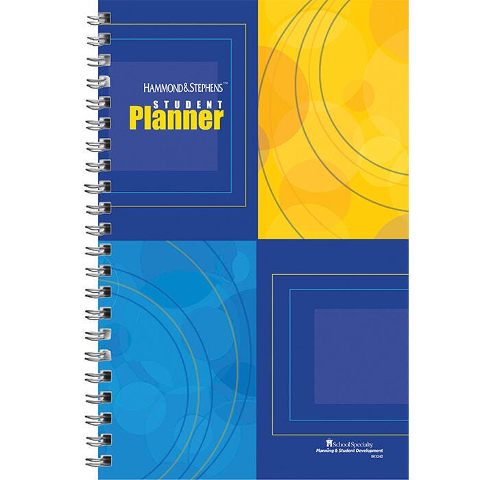 BOOK AGENDA BLOCK SCH -P 7X11 EACH