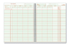 BOOK CLASS REC  12/14WK 8SUB  P 8 1/2X11    0612 P