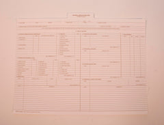 FOLDER CUMULATIVE RECORD HEALTH INSERT 9X11-3/4 PACK OF 25