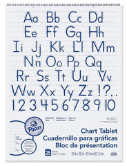 PAPER CHART 24X32 1.5 INCH RULED 25 SHTS